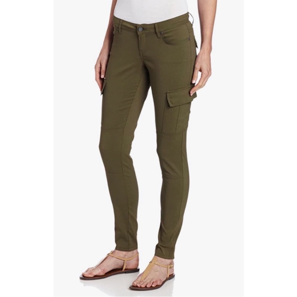 Prana Women's Meme Pant Outdoor Active Hiking Cargo Green 6